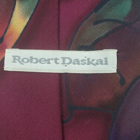 Robert Daskal Hand Painted Necktie - Picture 2 of 4